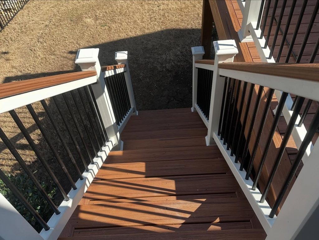 TriPoint Decks | Composite Deck | Cocktail Rail | Apex, NC